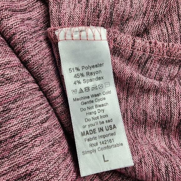 LuLaRoe Longline Sarah Duster Cardigan Sweater Burgundy Size Large - Picture 8 of 8